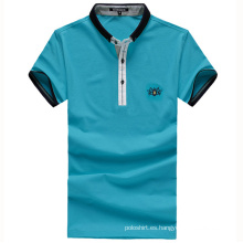 Formal Blank Loose Fitted Mens Polo